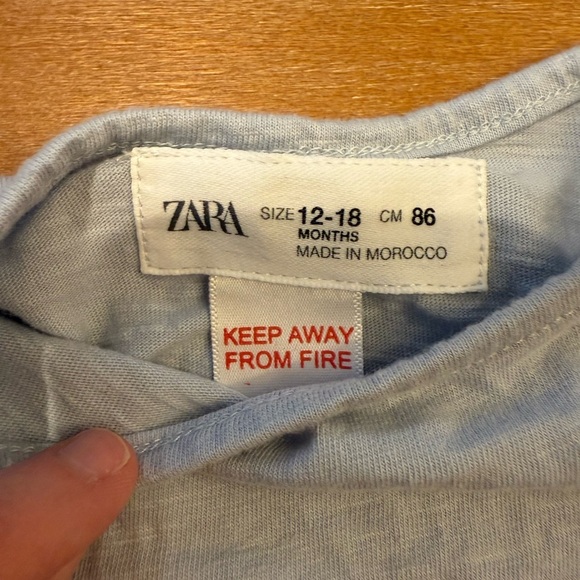 ZARA Toddler Boy Seagull Good Times & Sunny Days Tshirt size 12-18M - Picture 2 of 6